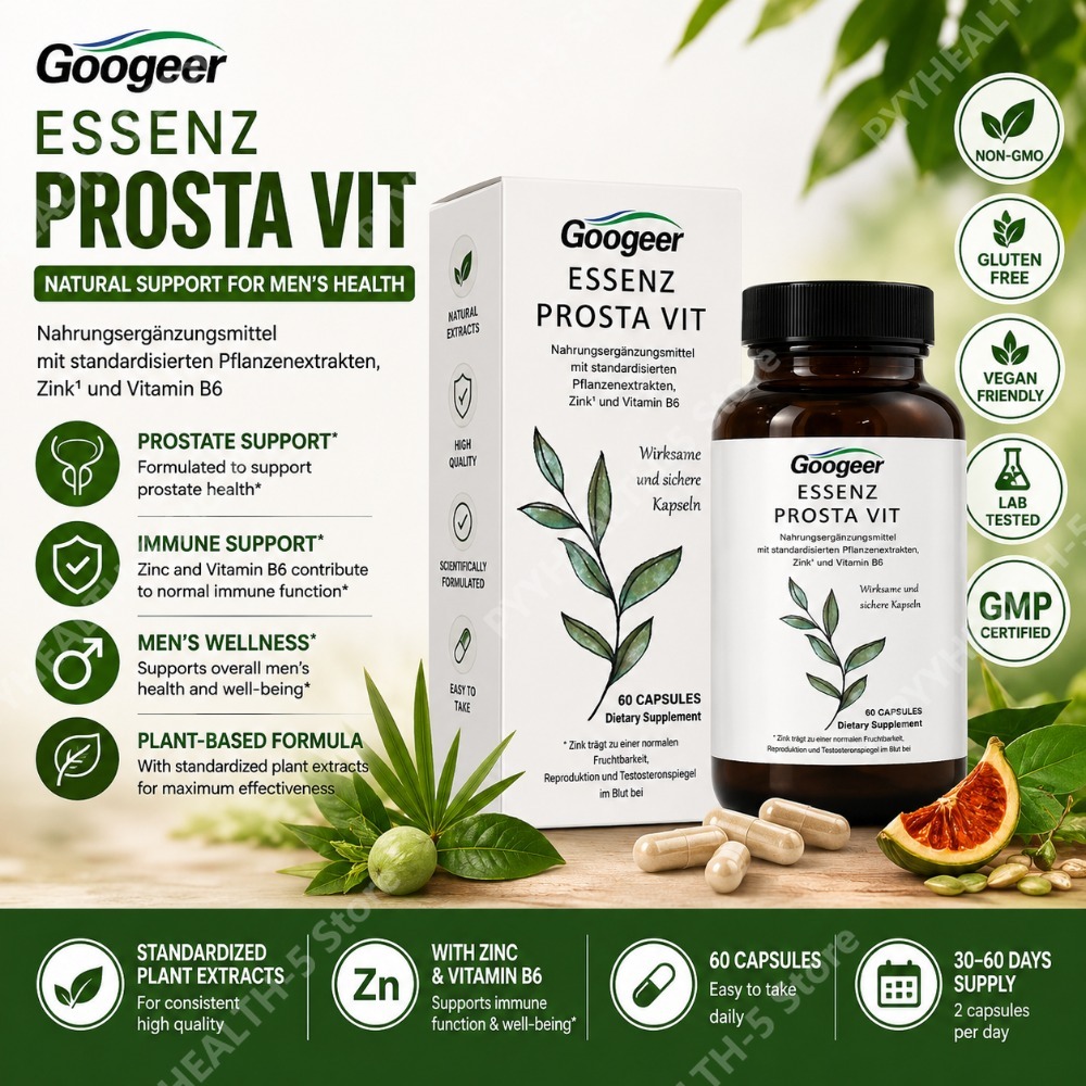 Herbal Wellness Blend - Wellness-Kapseln für Männer mit Sägepalme, Nesselwurzel,