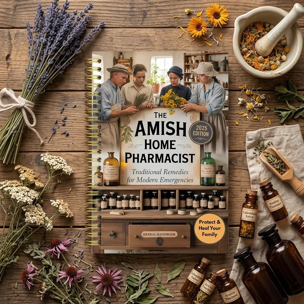 Herbal Wellness Solutions - Kräuterheilmittel-Handbuch Traditioneller Naturheilungs-Leitfaden Amish Home Pharmacy