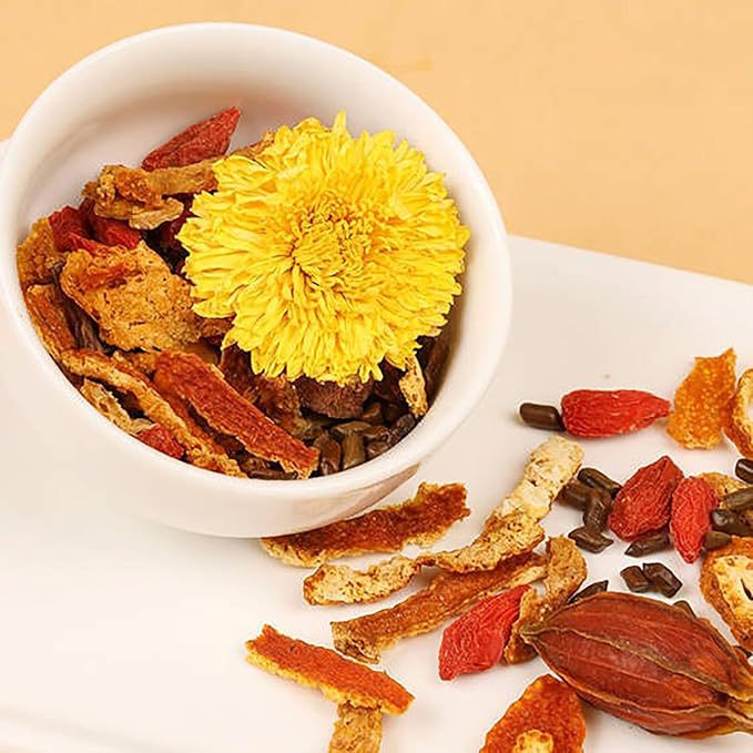 Herbal Wellness Blend - Löwenzahn-Wolfsbeeren-Kräutertee - 50 Teebeutel, Natürliche Mischung