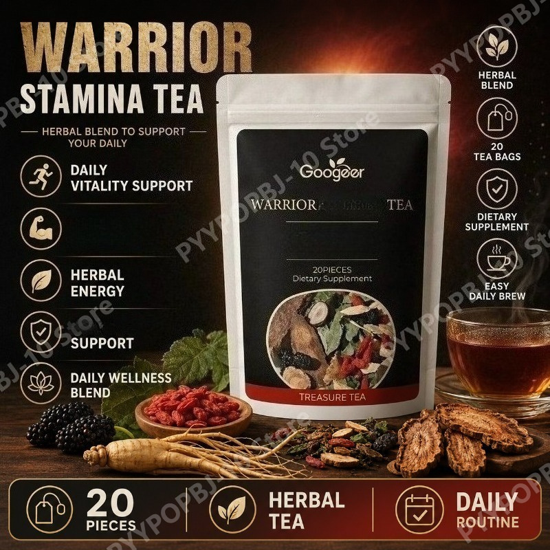 Herbal Wellness Blend - Googeer Botanisches Kräuterergänzungsmittel-Mischung 20 Beutel mit