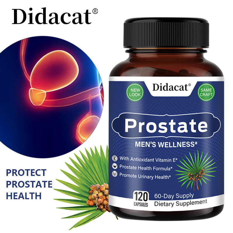Herbal Wellness Water - Prostata-Unterstützungskapseln für Männer mit Sägepalmenextrakt, Frucht-