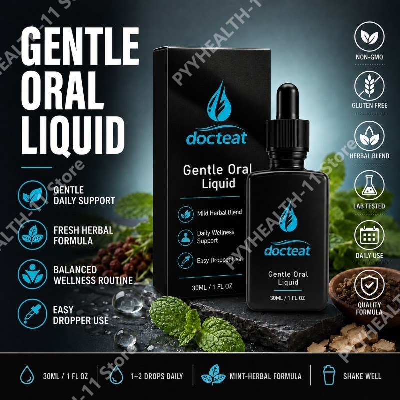 Herbal Wellness Blend - Minzblatt-Extrakt Flüssige Tropfen mit Vitamin B1