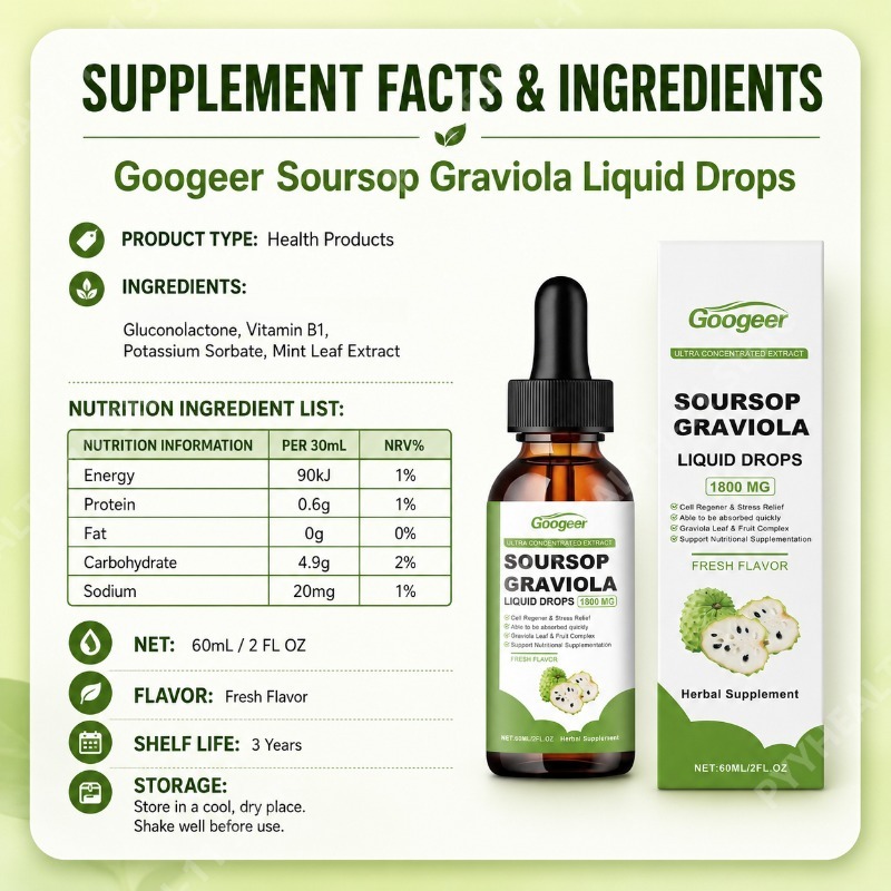 Soursop Graviola Blatt- und Fr – Herbal Wellness Blend Bewertung und Preis