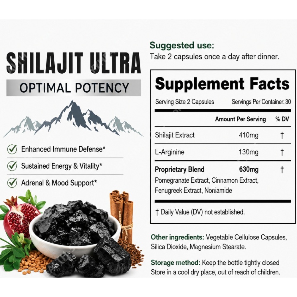 Shilajit Kräutermischung Nahru – Herbal Wellness Blend Bewertung und Preis