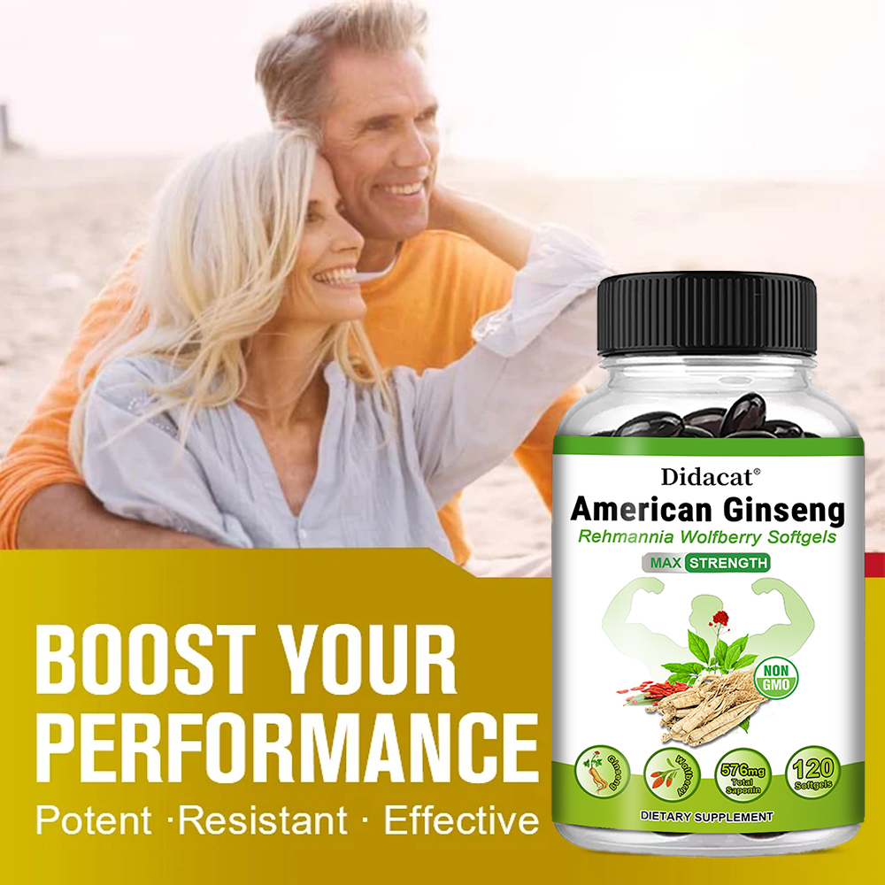 Amerikanische Ginseng-Kapseln, – Herbal Wellness Water Bewertung und Preis