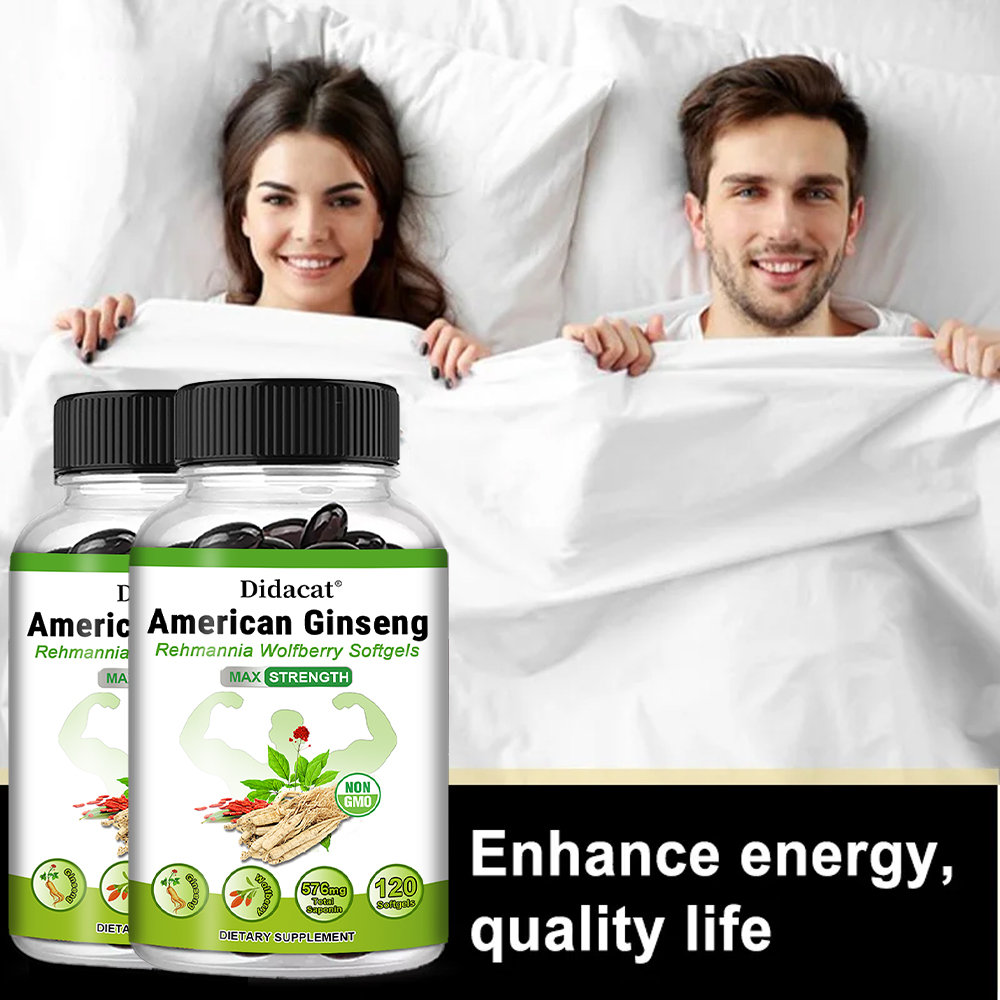 Amerikanische Ginseng-Kapseln, – Herbal Wellness Water Bewertung und Preis