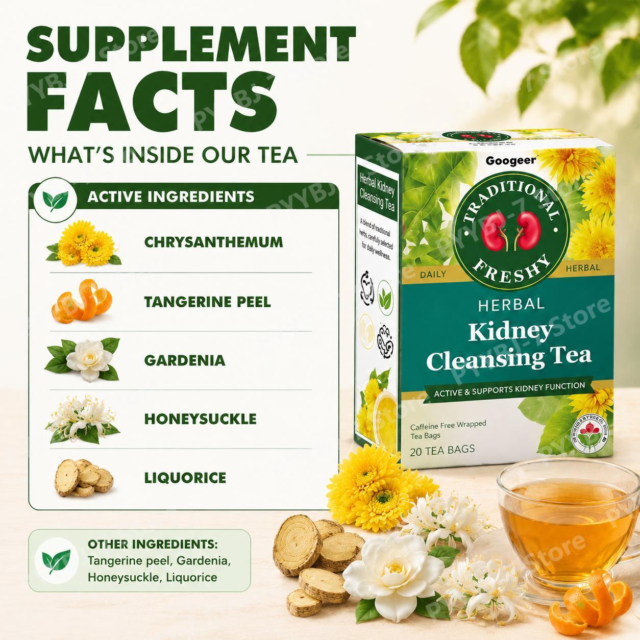 Kräuterteebeutel Chrysanthemen – Wellness Herbal Tea Blends Bewertung und Preis