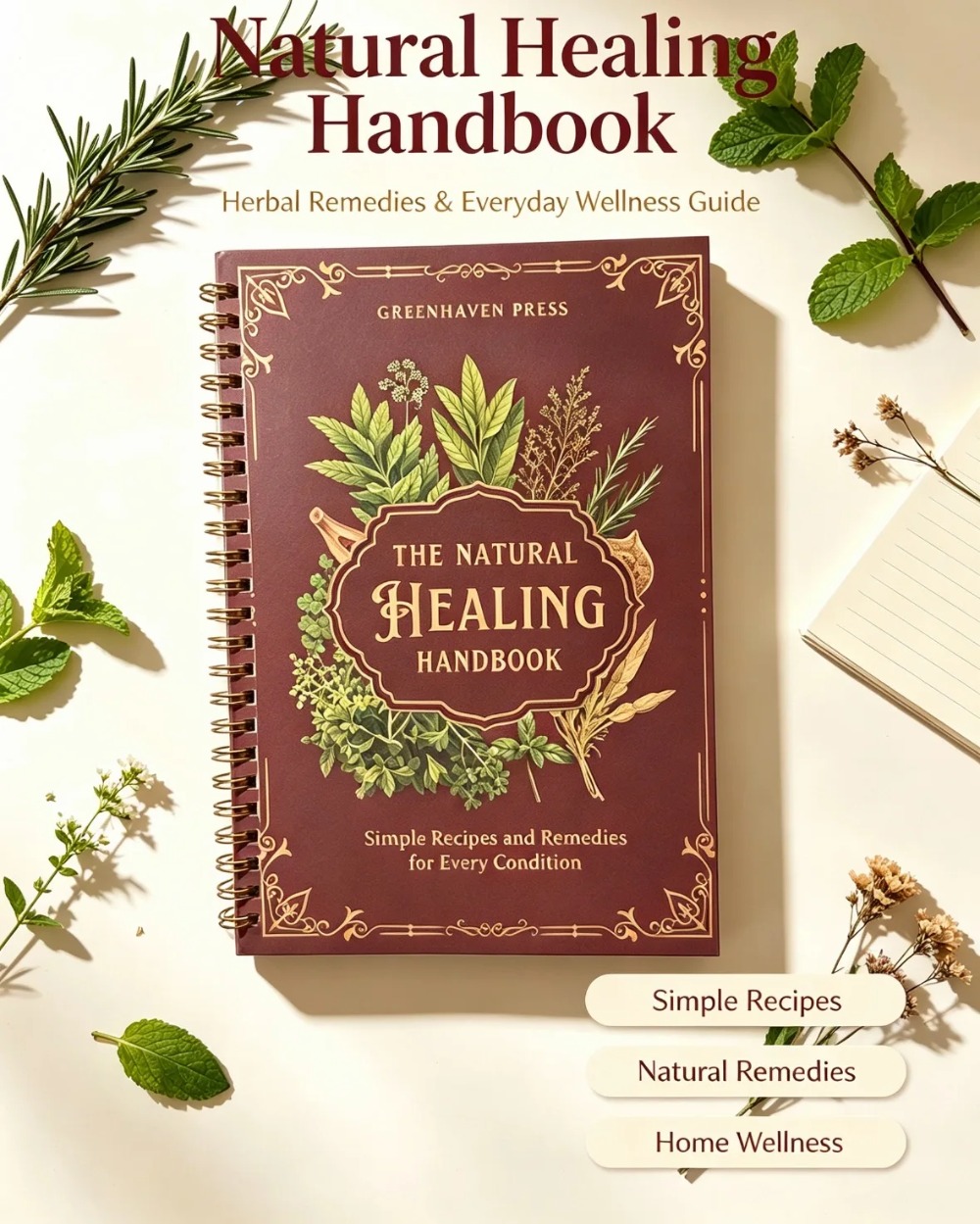 Das Handbuch der natürlichen H – Healing Wellness Bewertung und Preis