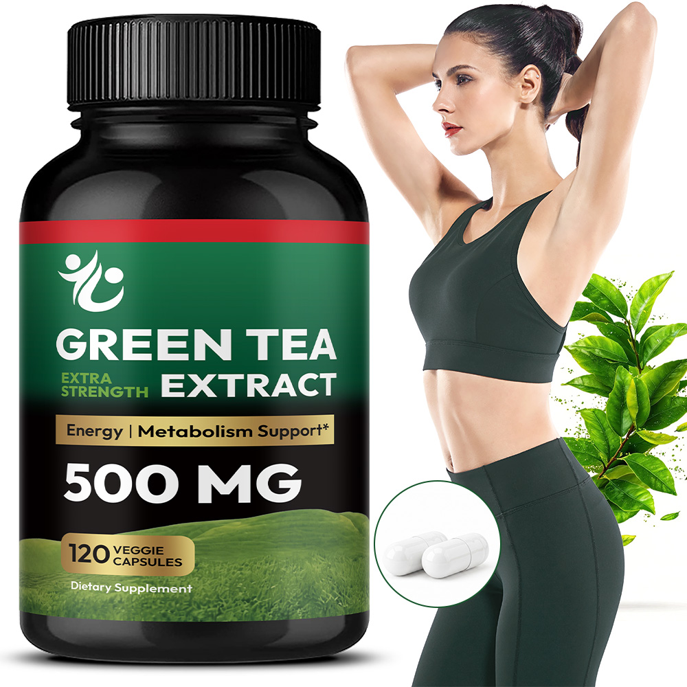 Grüntee-Extrakt - EGCG 500 mg, – Herbal Wellness Water Bewertung und Preis